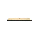 24" Floor Squeegee Wooden Stock and Rubber Blade Head Only